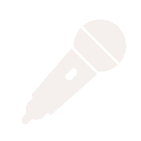 Microphone icon pebble coloured